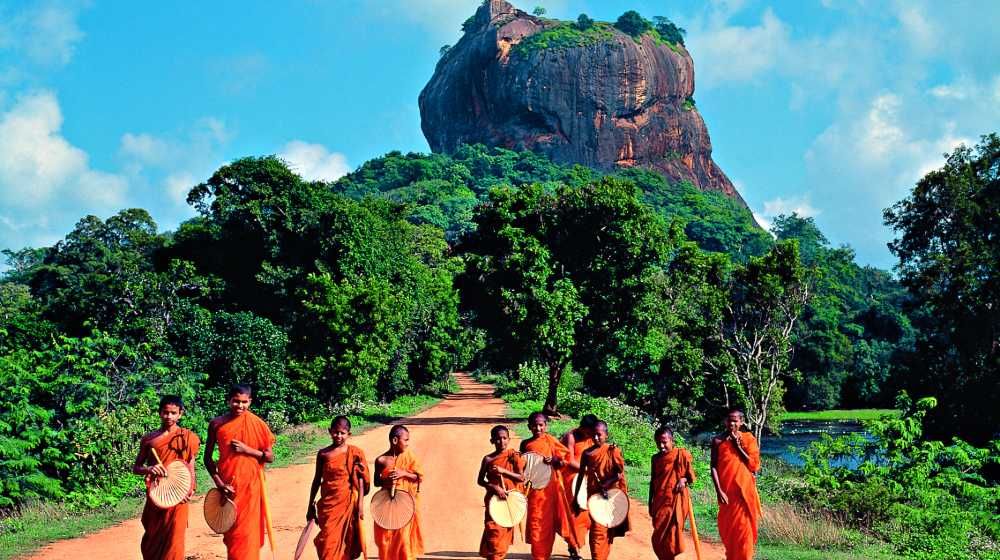 Rock fortress, Sri Lanka