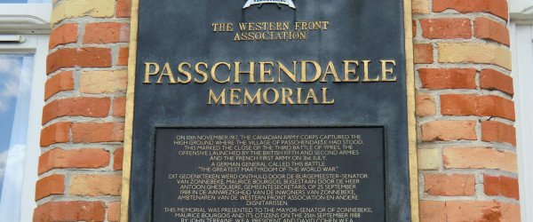 passchendaele memorial