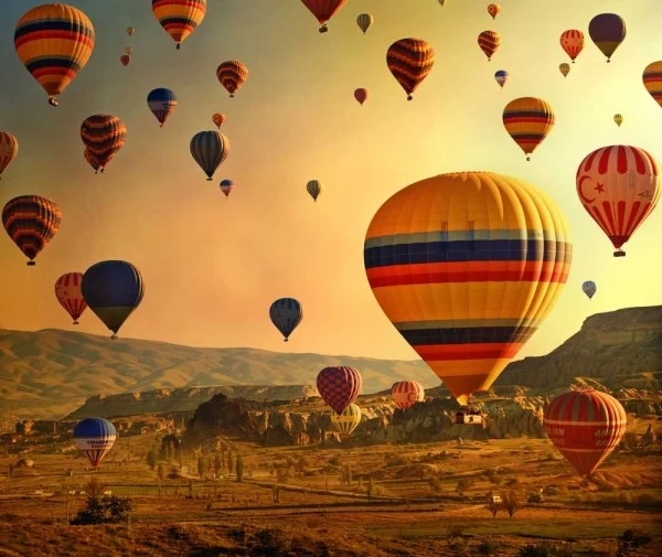 Cappadoccia balloons, Turkey