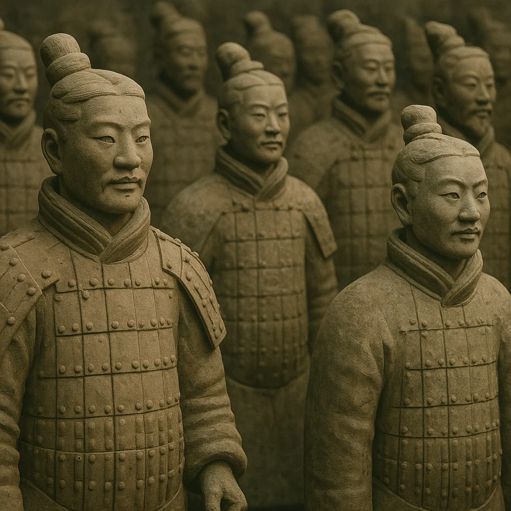 Terracotta Army warriors, Xi’an, China